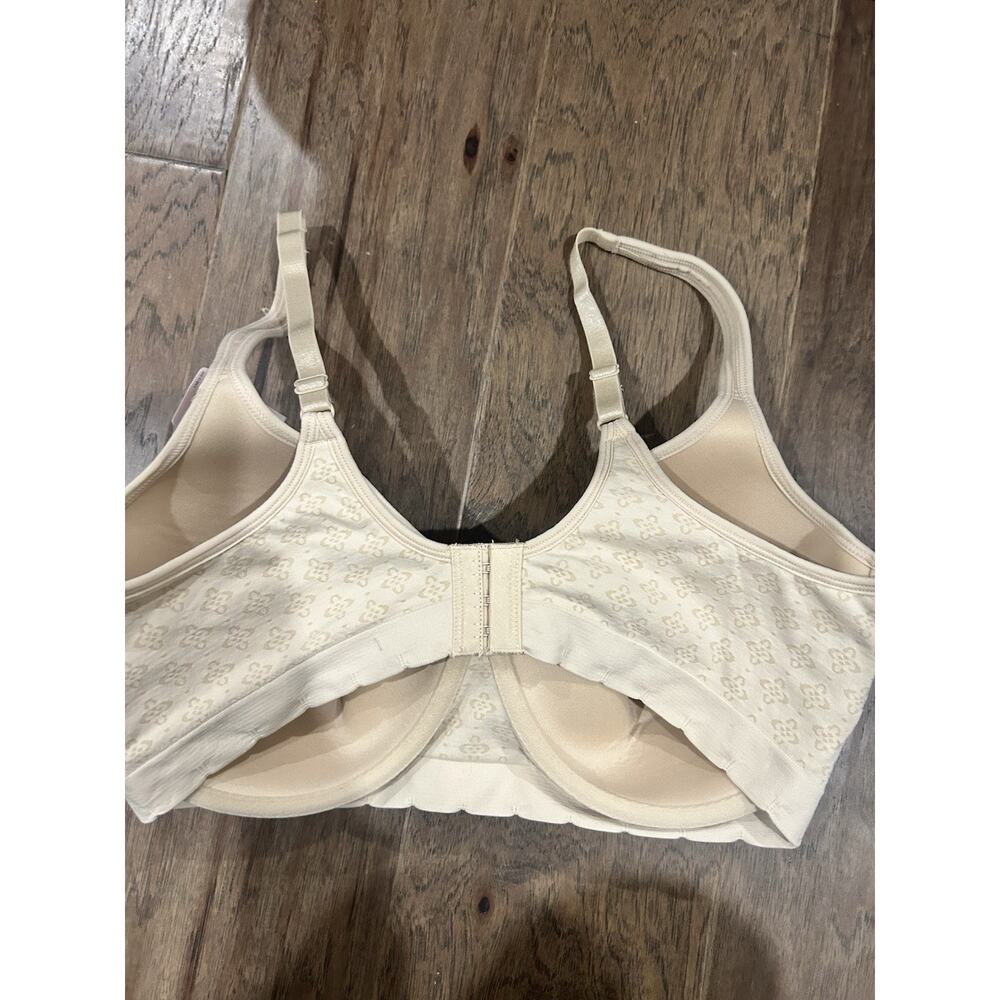 NWT 40C Cabernet Seamless jacquard Underwire Bra Nude Lightly Padded Textured - Picture 8 of 9